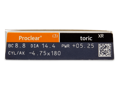Proclear Toric XR (3 lente) - Attributes preview