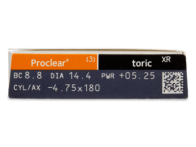 Proclear Toric XR (3 lente) - Attributes preview