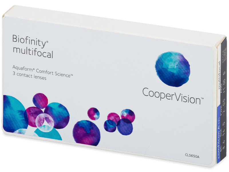 Biofinity Multifocal (3 lente) - Multifocal contact lenses