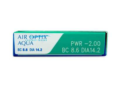 Air Optix Aqua (3 lente) - Attributes preview