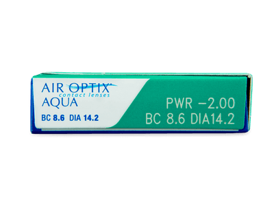 Air Optix Aqua (3 lente) - Attributes preview