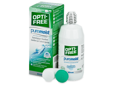 OPTI-FREE PureMoist solucion 300 ml - Cleaning solution