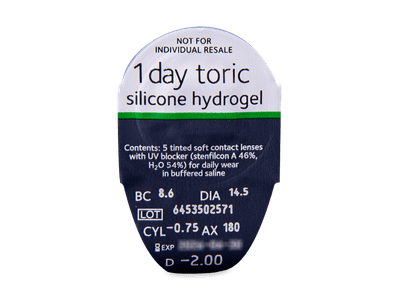 MyDay daily disposable toric (30 lenses) - Blister pack preview