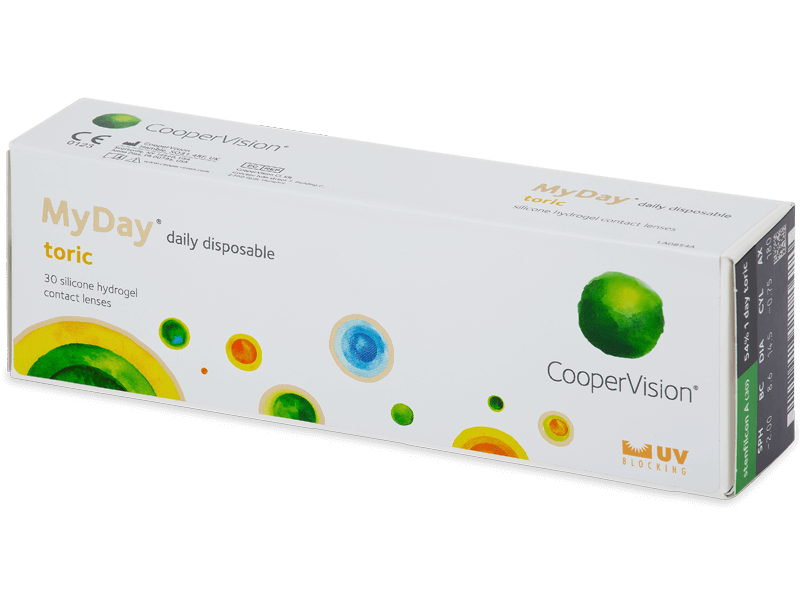 MyDay daily disposable toric (30 lenses) - Toric contact lenses