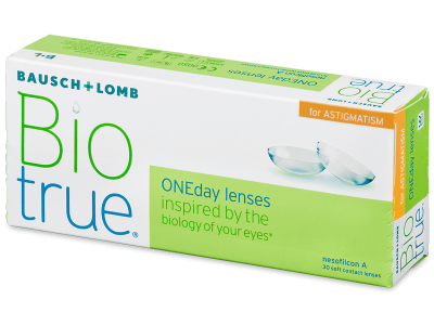 Biotrue ONEday për Astigmatism (30 lente) - Toric contact lenses