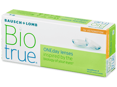 Biotrue ONEday për Astigmatism (30 lente) - Toric contact lenses