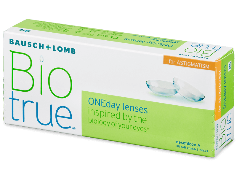 Biotrue ONEday për Astigmatism (30 lente) - Toric contact lenses