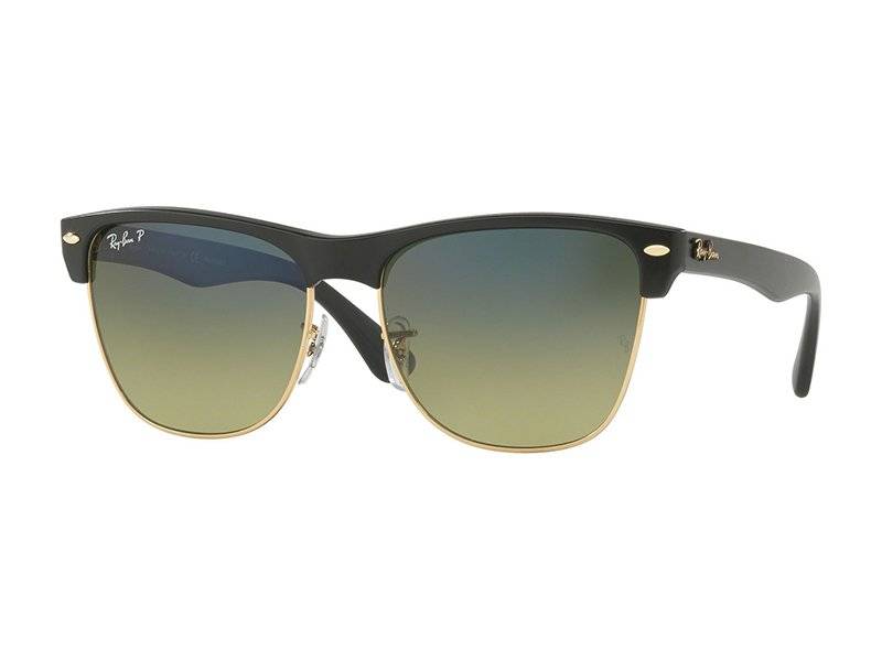 Ban Clubmaster Oversized Sunglasses Oversized Gold And Black Ray