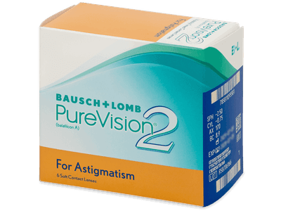 PureVision 2 For Astigmatism (6 lente) - Toric contact lenses