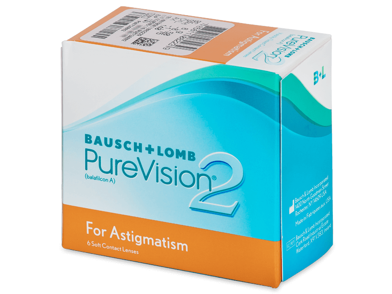 PureVision 2 For Astigmatism (6 lente) - Toric contact lenses