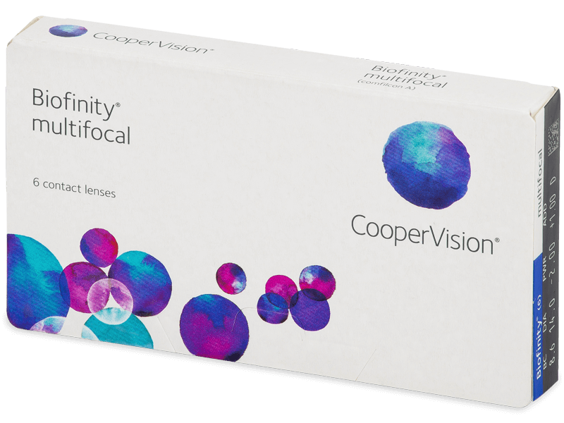 Biofinity Multifocal (6 lente) - Multifocal contact lenses