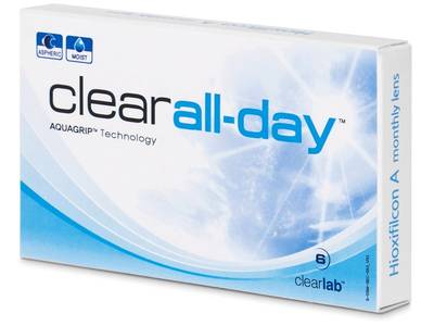 Clear All-Day (6 lente) - Monthly contact lenses