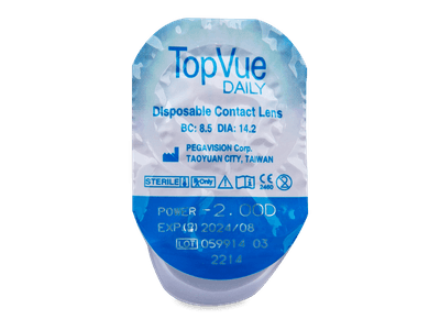 TopVue Daily (2x30 lente) - Blister pack preview