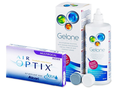 Air Optix Aqua Multifocal (6 lente) + Gelone Solucion 360 ml - Previous design