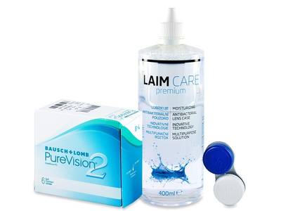 PureVision 2 HD (6 lente) + Laim-Care Solucion 400ml