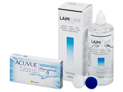 Acuvue Oasys for Astigmatism (6 lente) + Laim-Care Solucion 400ml