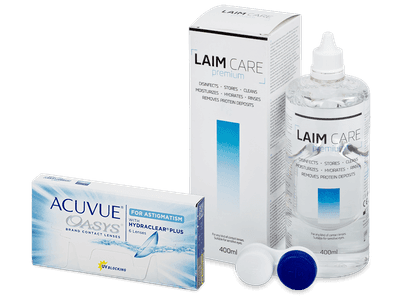 Acuvue Oasys for Astigmatism (6 lente) + Laim-Care Solucion 400ml