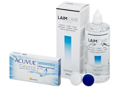 Acuvue Oasys for Astigmatism (6 lente) + Laim-Care Solucion 400ml