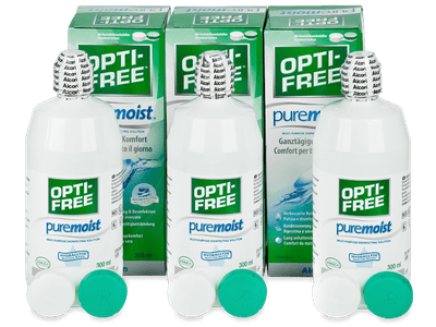 OPTI-FREE PureMoist solucion 3 x 300 ml