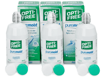 OPTI-FREE PureMoist solucion 3x 300 ml - Ky produkt është disponibël edhe në këtë format