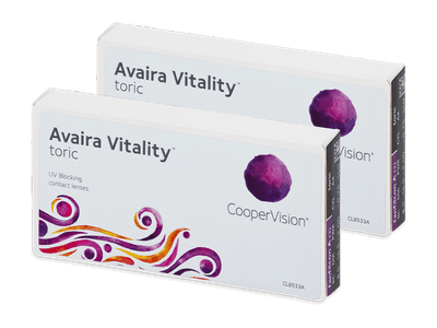 Avaira Vitality Toric (6 lenses) - Toric contact lenses