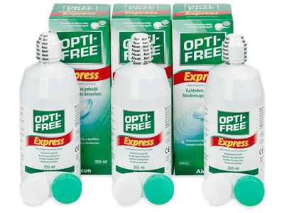 OPTI-FREE Express solucion 3x 355 ml - Ky produkt është disponibël edhe në këtë format