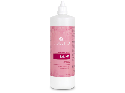 Solucion Saline 500 ml - Cleaning solution