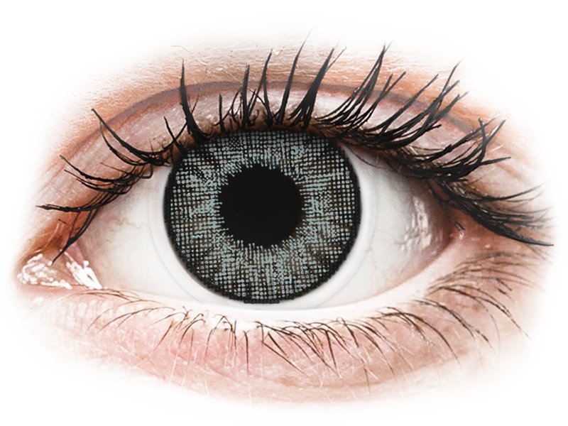 Air Optix Colors - Sterling Gray - Lente me Ngjyre & Optike (2 lente) - Coloured contact lenses