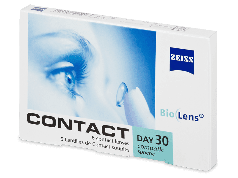Carl Zeiss Contact Day 30 Compatic (6 lente) - Monthly contact lenses