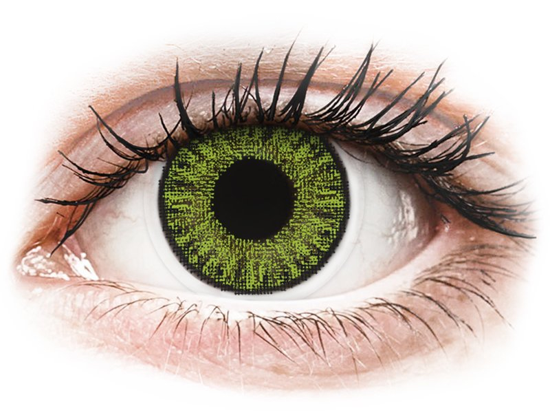 TopVue Color daily - Fresh green - Lente me Ngjyre & Optike (10 lente) - Coloured contact lenses