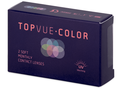 TopVue Color - Brown - Lente me Ngjyre & Optike (2 lente) - Coloured contact lenses
