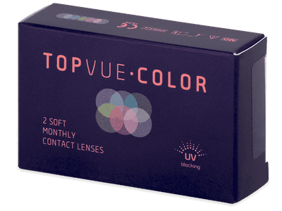 TopVue Color - Brown - Lente me Ngjyre & Optike (2 lente) - Coloured contact lenses