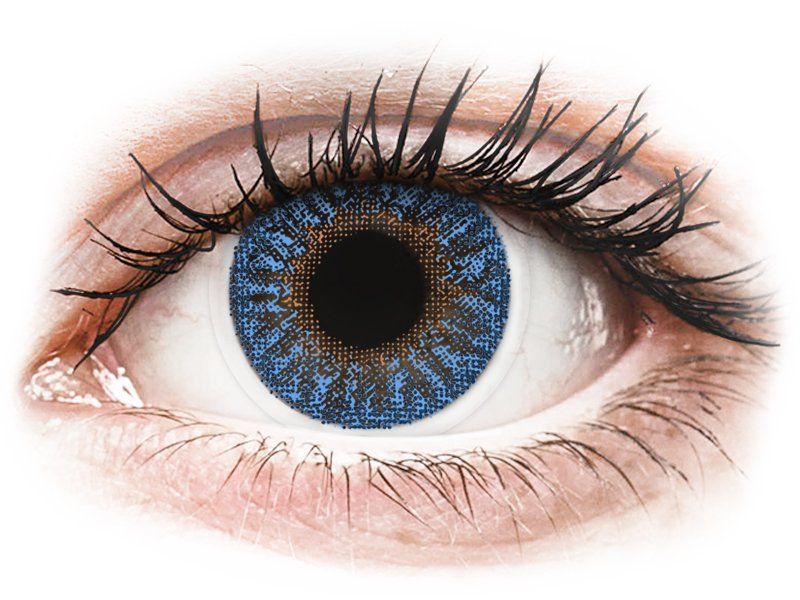 TopVue Color - True Sapphire - Lente me Ngjyre & Optike (2 lente) - Coloured contact lenses