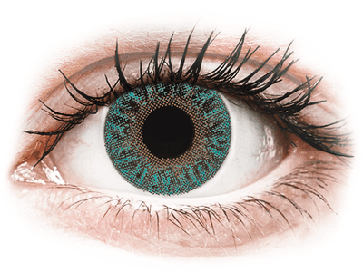 TopVue Color - Turquoise - Lente me Ngjyre (2 lente) - Coloured contact lenses