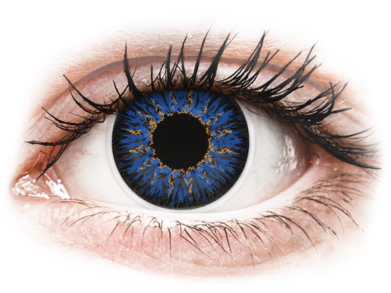 ColourVUE Glamour Blue - Lente me Ngjyre (2 lente) - Coloured contact lenses