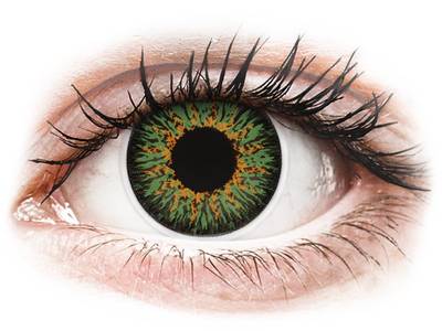 ColourVUE Glamour Green - Lente me Ngjyre (2 lente) - Coloured contact lenses