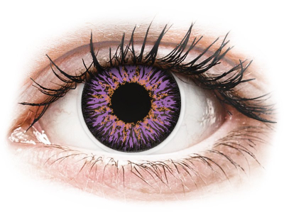 ColourVUE Glamour Violet - Lente me Ngjyre (2 lente) - Coloured contact lenses