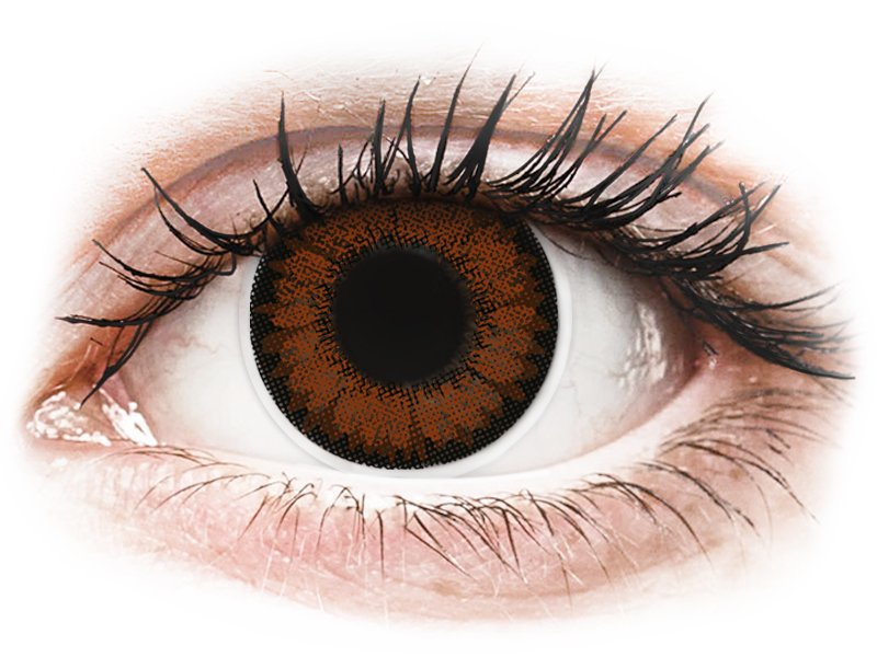 ColourVUE BigEyes Pretty Hazel - Lente me Ngjyre & Optike (2 lente) - Coloured contact lenses