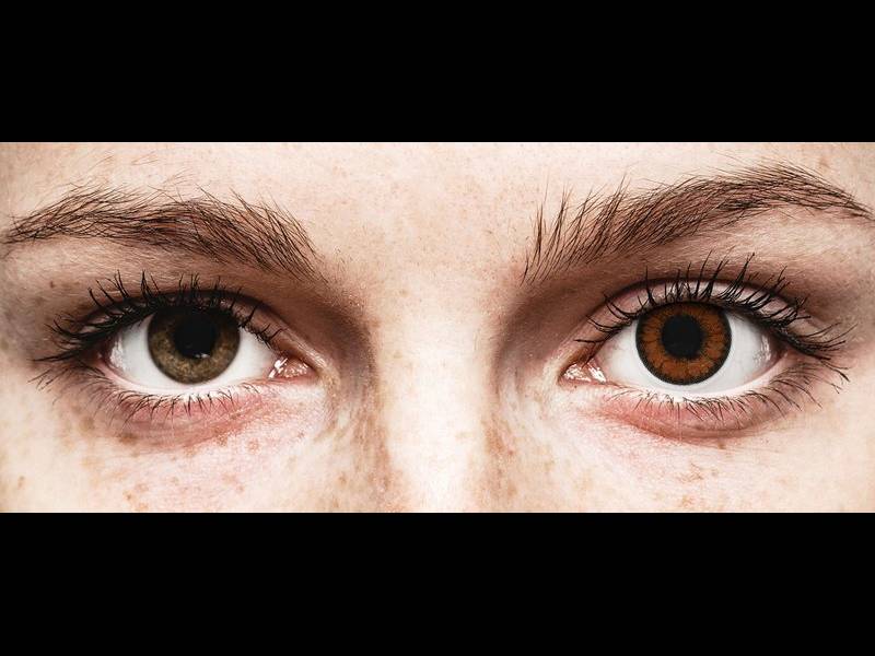 ColourVUE BigEyes Pretty Hazel - Lente me Ngjyre & Optike (2 lente)