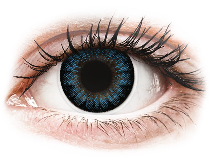 ColourVUE BigEyes Cool Blue - Lente me Ngjyre (2 lente) - Coloured contact lenses
