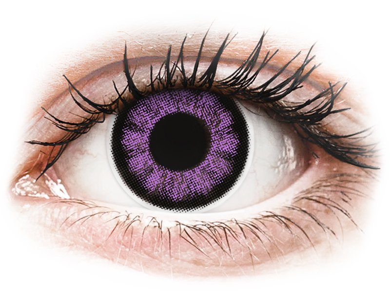 ColourVUE BigEyes Ultra Violet - Lente me Ngjyre (2 lente) - Coloured contact lenses