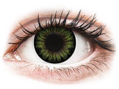 ColourVUE BigEyes Party Green - Lente me Ngjyre (2 lente) - Coloured contact lenses