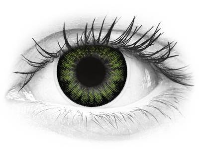 ColourVUE BigEyes Party Green - Lente me Ngjyre (2 lente)