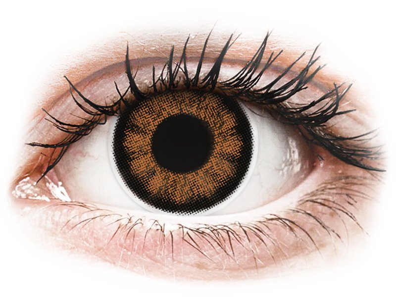 ColourVUE BigEyes Sexy Brown - Lente me Ngjyre & Optike (2 lente) - Coloured contact lenses