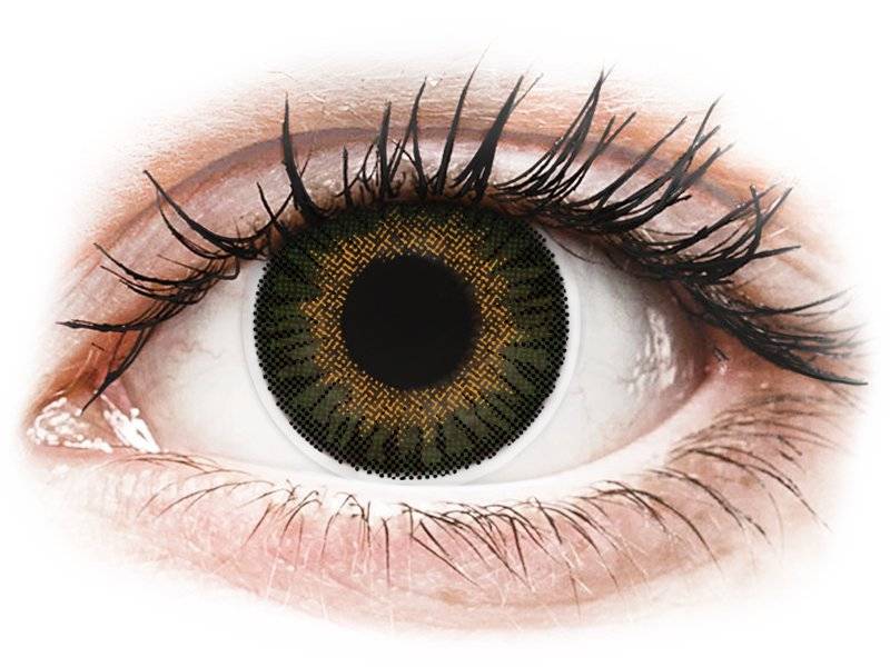 ColourVUE 3 Tones Green - Lente me Ngjyre (2 lente) - Coloured contact lenses