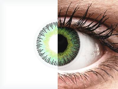 ColourVUE Fusion Green Yellow - Lente me Ngjyre (2 lente)