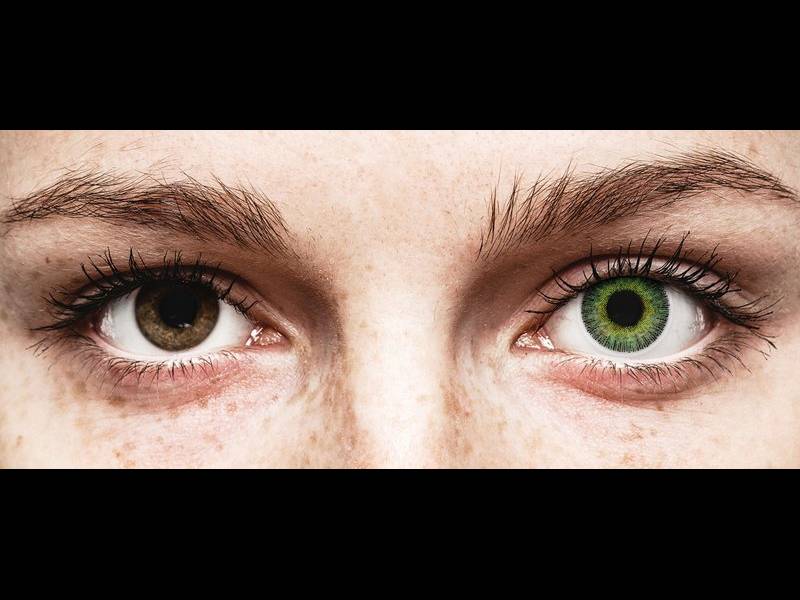 ColourVUE Fusion Green Yellow - Lente me Ngjyre & Optike (2 lente)