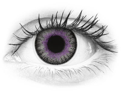 ColourVUE Fusion Violet Gray - Lente me Ngjyre (2 lente)