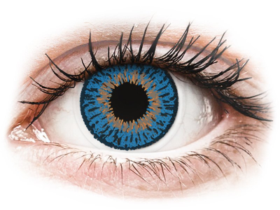 Expressions Colors Dark Blue - Lente me Ngjyre & Optike (1 lente) - Coloured contact lenses