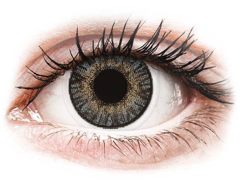 FreshLook ColorBlends Grey - Lente me Ngjyre & Optike (2 lente) - Coloured contact lenses